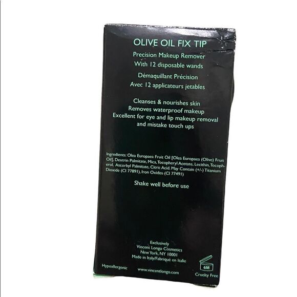 New in box & sealed Vincent Longo Olive Oil Fix Tip kit Made in Italy 12 wands - Picture 4 of 8